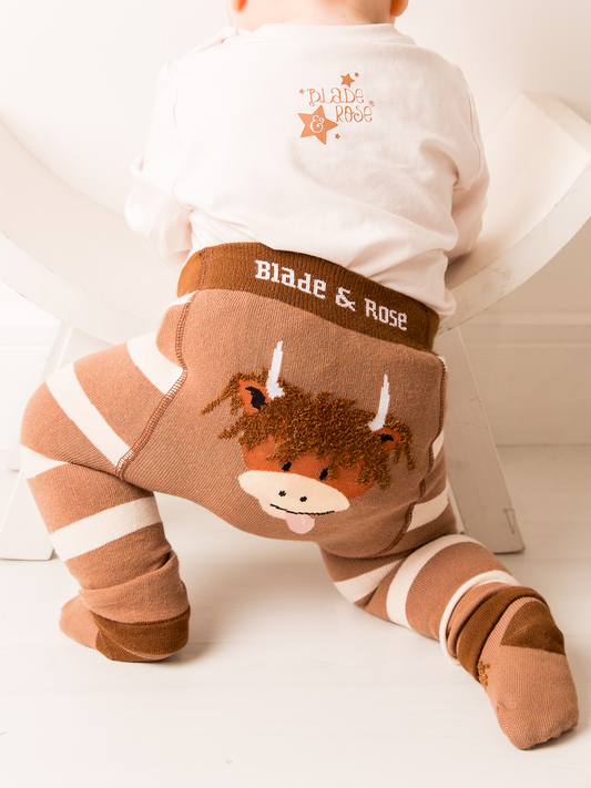 Hamish Cow Leggings
