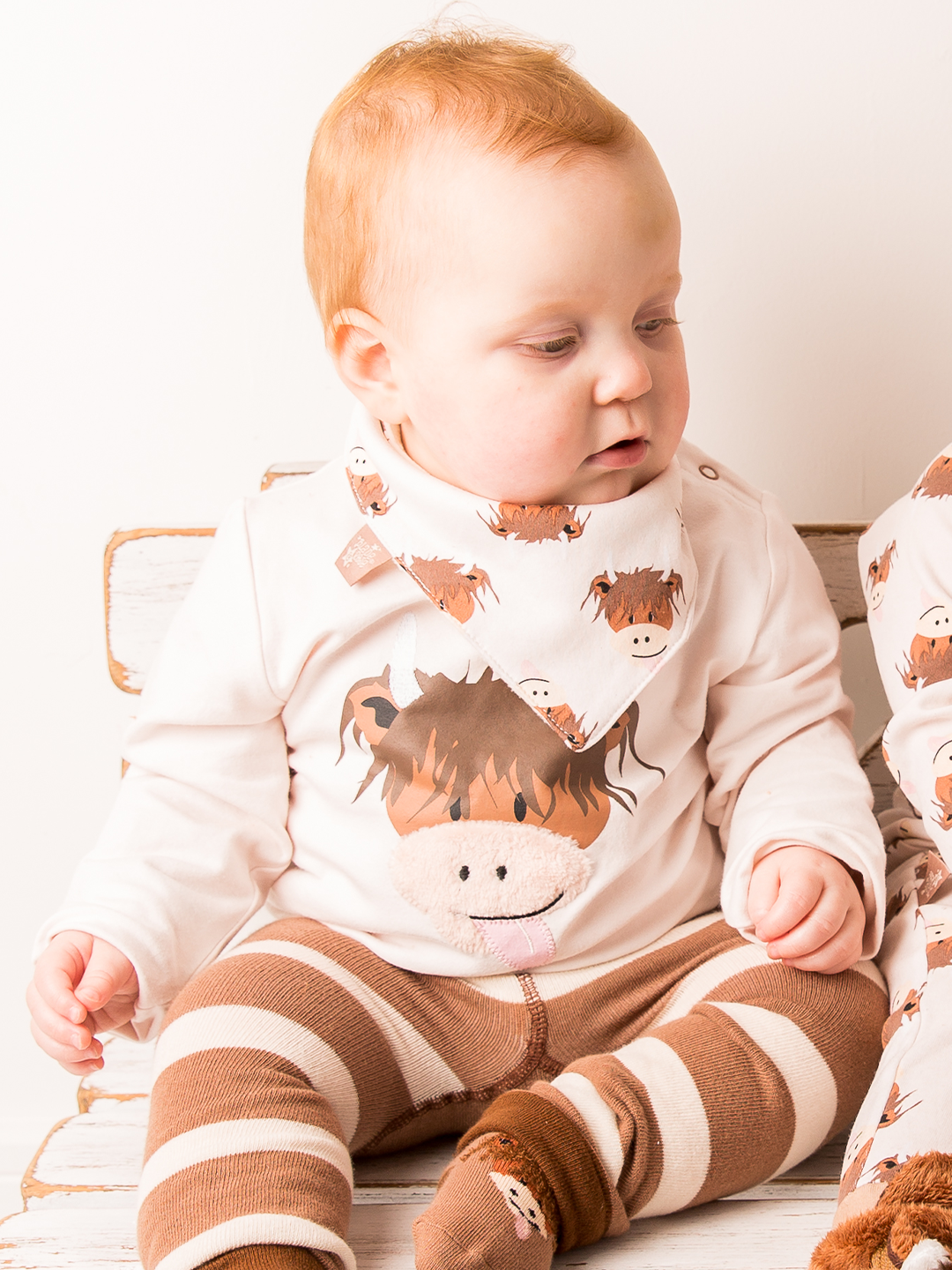 Hamish Cow Leggings