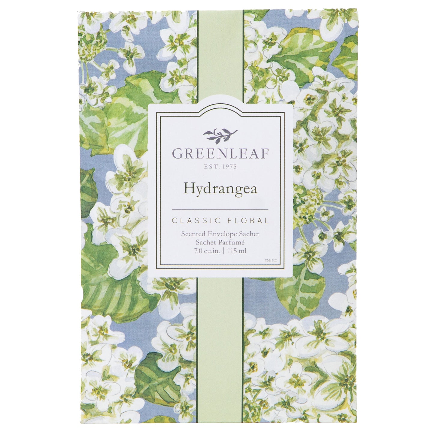 Greenleaf Hydrangea Large Scented Sachet