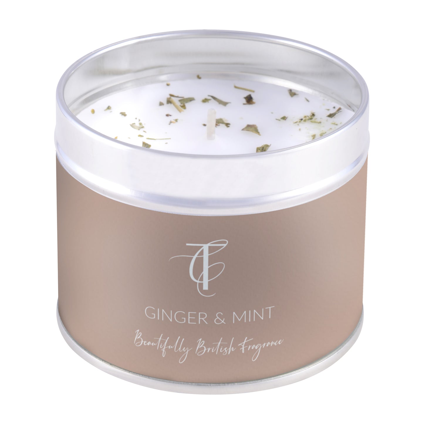 Ginger & Mint Tin Candle