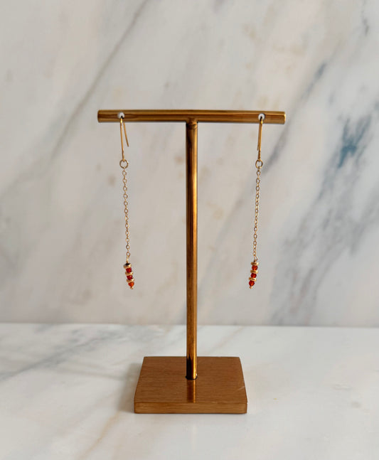 Donna Stainless Steel Earrings