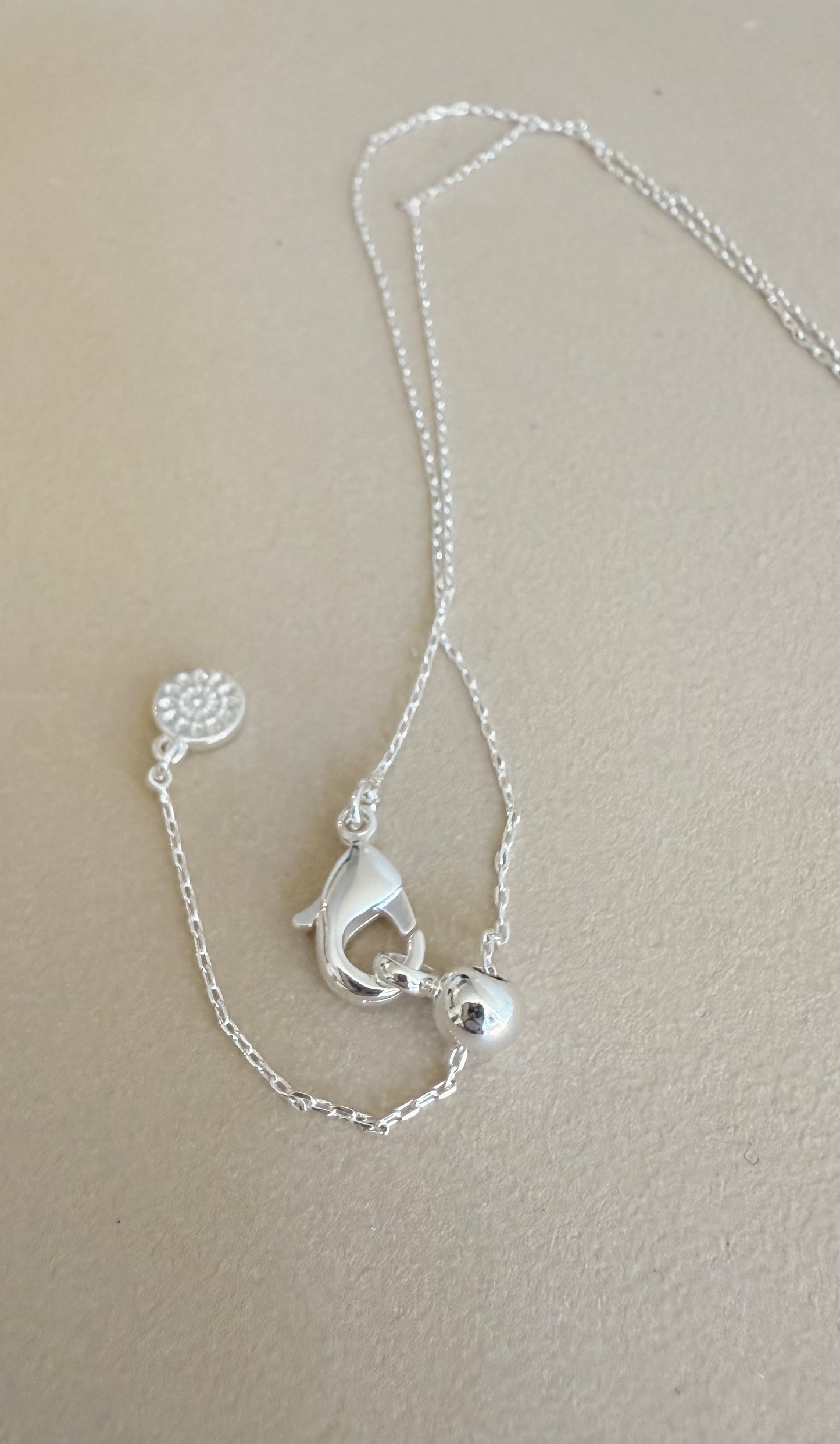 Silver plated crystal turtle necklace