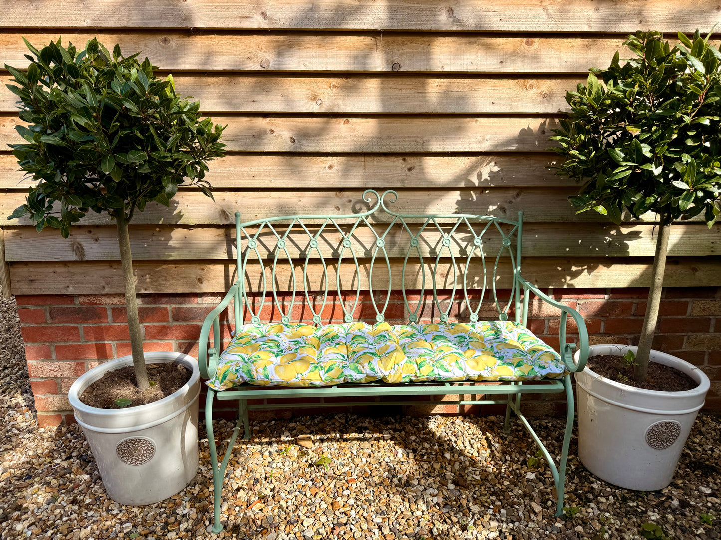 BENCH SEATPAD (LEMON)