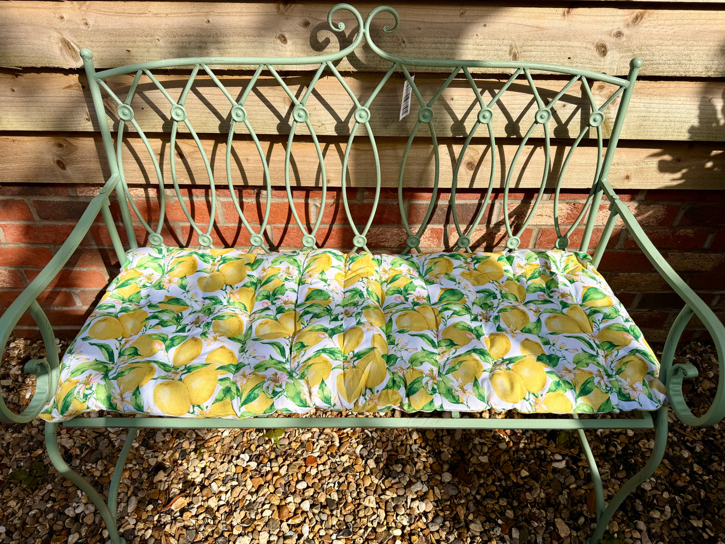 BENCH SEATPAD (LEMON)