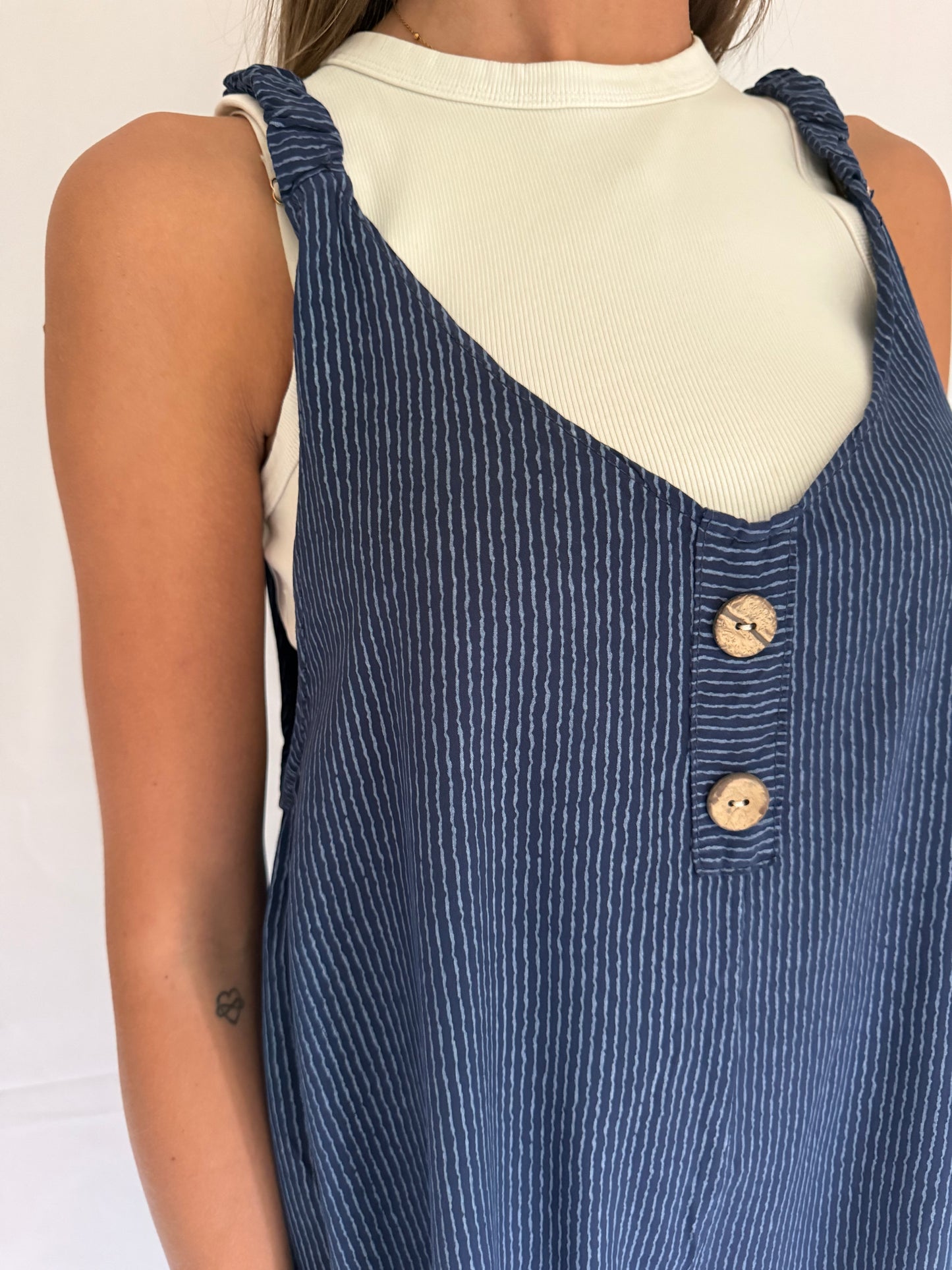 Stripped Jumpsuit