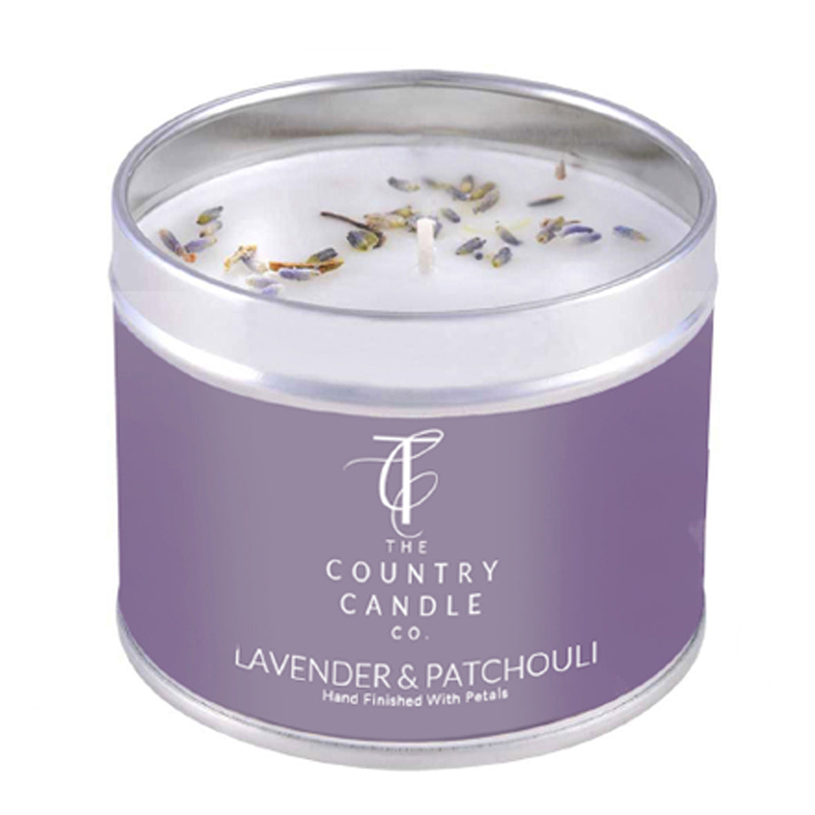 Lavender & Patchouli Tin Candle