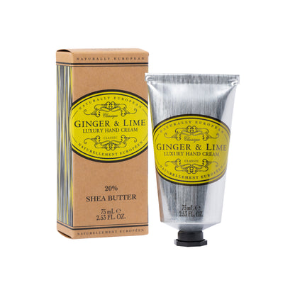 Naturally European Ginger & Lime Hand Cream 75ml