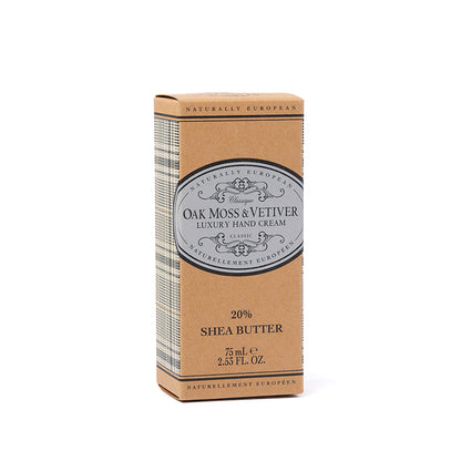 Naturally European Oak Moss And Vetiver Hand Cream 75ml