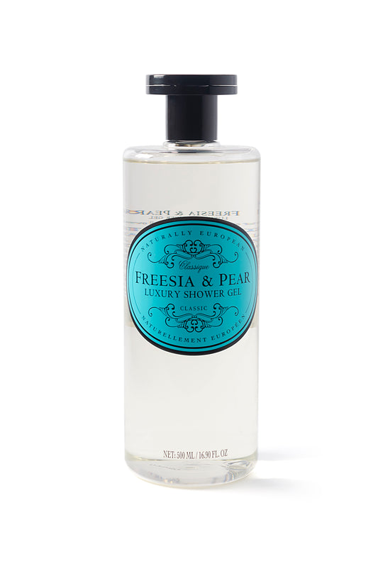 Naturally European Freesia & Pear Shower Gel 500ml