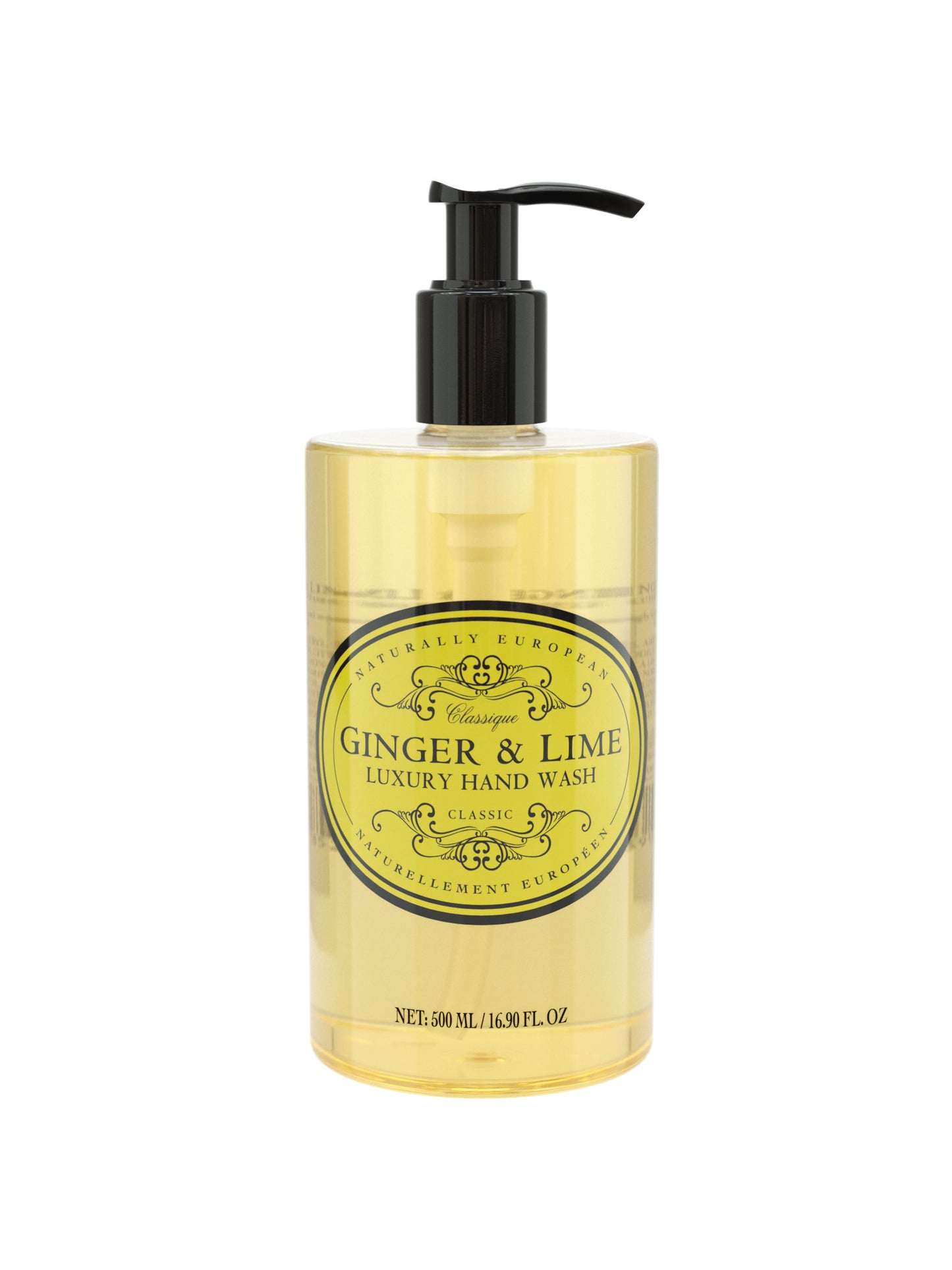 Naturally European Ginger & Lime Hand Wash 500ml