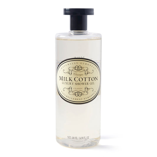 Naturally European Milk Cotton Shower Gel 500ml
