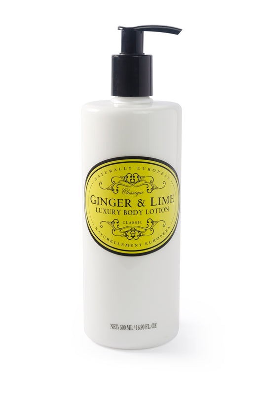 Naturally European Ginger & Lime Body Lotion 500ml